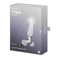 Satisfyer Triple Crystal 2 transparent