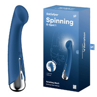 Satisfyer Spinning G Spot 1   16.5cm Usb Rechargeable Rotating Vibrator