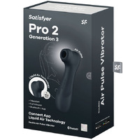 Satisfyer Pro 2g3 Liquid Vibration Connect App Dark