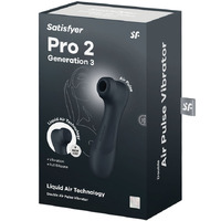 Satisfyer Pro 2g3 Liquid Vibration Dark