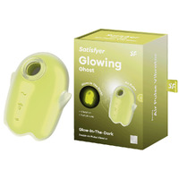 Satisfyer Glowing Ghost  Glow In Dark  Usb Rechargeable Air Pulse Stimulator