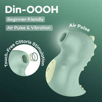 Satisfyer Din-OOOH Mint Green USB Rechargeable Air Pulse Stimulator