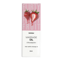Satisfyer Massage Oil, 250ml Strawberry