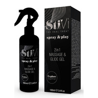 Stivi Srap & Play 2In1 Massage & Glide Gel 100ml Bottle Stivi Srap & Play 2In1 Massage & Glide Gel 100ml Bottle