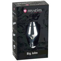 Big John Aluminium 13cm XL Butt Plug With E Stim