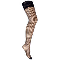 Plus Mesh Fishnet Hold Ups XL