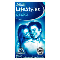 56Mm Lifestyles Condoms X12