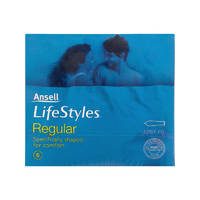54Mm Lifestyles Condoms X6