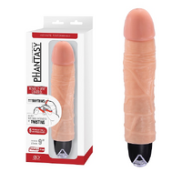 Phantasy 9" Silicone Vibrator Flesh Phantasy 9" Silicone Vibrator Flesh
