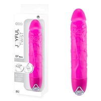 Joyful Twist 7' Silicone Vibrator