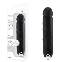 Joyful Twist Silicone Vibrator 7'
