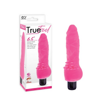 True Feel Realistic Vibrator 6.5"