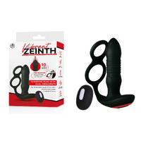 4.5" REMOTE SILICONE PROSTATE STIMULATOR WITH RING