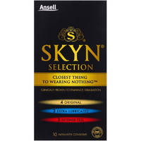 Assorted Non Latex Condoms X10