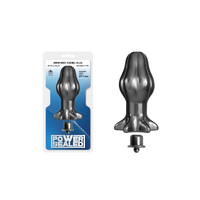 POWER SEALED 4" TUNNEL PLUG BLACK