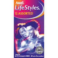 Assorted Lifestyles Condoms X12