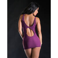 Strap Dress Mesh Sides OS