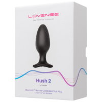 2.25" Hush 2 Bluetooth Butt Plug 2.25" Hush 2 Bluetooth Butt Plug