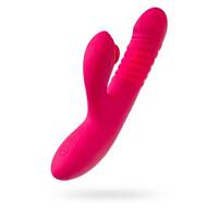 Jos Seri Thrusting Vibrator With Clitoral Stimulator