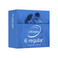 54Mm Lifestyles Condoms X6
