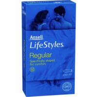 54Mm Lifestyles Condoms X12