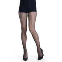Sensual Arrow Mesh Tights OS