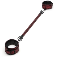 Fifty Shades Of  Sweet Anticipation Reversible Restraint Bar With Cuffs