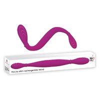 The Joy Stick Rechargeable Wand  36.5cm (14.5") Usb Rechargeable Dual Vibrating Double Dong