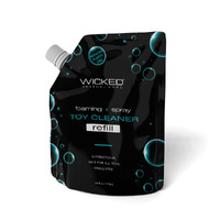 Wicked Foaming & Spray Toy Cleaner Refill Unscented Antibacterial Toy Cleaner 710ml (710ml) Pouch
