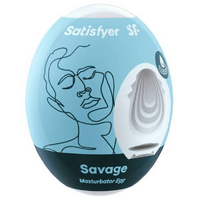 Savage Textured Egg Stroker Savage Textured Egg Stroker