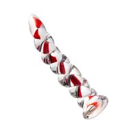 7" Bumpy Glass Dildo