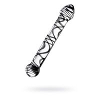8" Deep Duo Glass Dildo