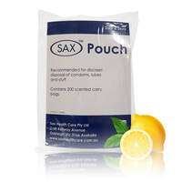 Sax Pouch Lemon Scented (Bag Of 200)
