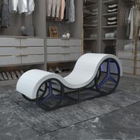 Kama Sutra Mebon Chaise Love Lounge  With Metal Frame And Led