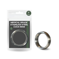 50Mm Medical Grade Stainless Steel Cock Rings 50Mm Medical Grade Stainless Steel Cock Rings
