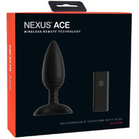 4" Ace Medium Vibrating Butt Plug 4" Ace Medium Vibrating Butt Plug