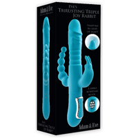5" Triple Joy Thrusting Rabbit Vibrator