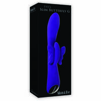 8" Slim Butterfly Rabbit Vibrator