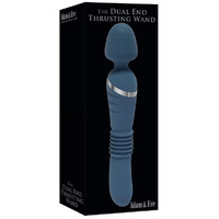 Dual End Thrusting Wand Massager
