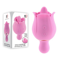 Eves Ravishing Clit Flicking Rose  Usb Rechargeable Rose Flicking Stimulator