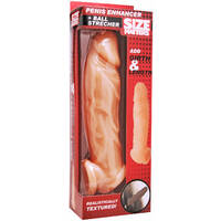 8" Penis Sleeve + Ball Stretcher