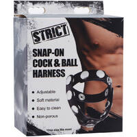 Snap On Cock & Balls Ring Snap On Cock & Balls Ring