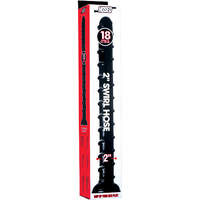 18" Swirl 2" Thick Anal Snake 18" Swirl 2" Thick Anal Snake