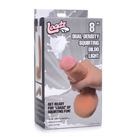 8" Dual Density Squirting Cock 8" Dual Density Squirting Cock