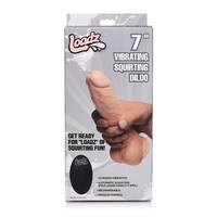 7" Squirting Vibrating Cock