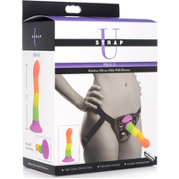 7" Proud Rainbow Strap On 7" Proud Rainbow Strap On