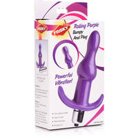 Bumpy Vibrating Butt Plug