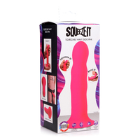 7" Squeezable Wavy Dildo
