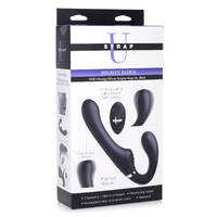 Strap U 10X Mighty Rider Vibrating Strapless Strap On