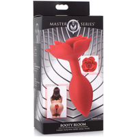 Large Rose Silicone Butt Plug